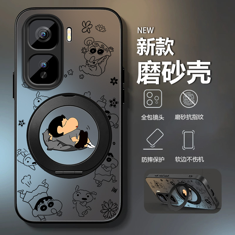 适用iQOONeo10手机壳新款Neo10Pro旋转支架Neo10Pro+车载磁吸小新