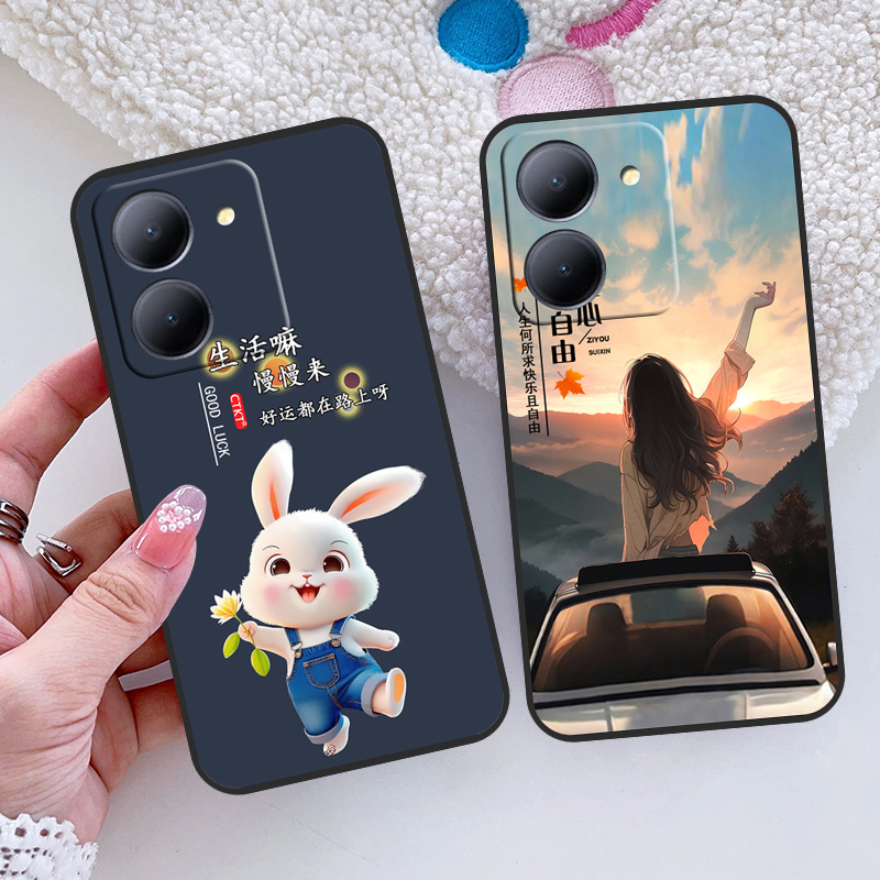 适用vivo y77t手机壳V2278A全包边防摔软壳新款硅胶磨砂保护套