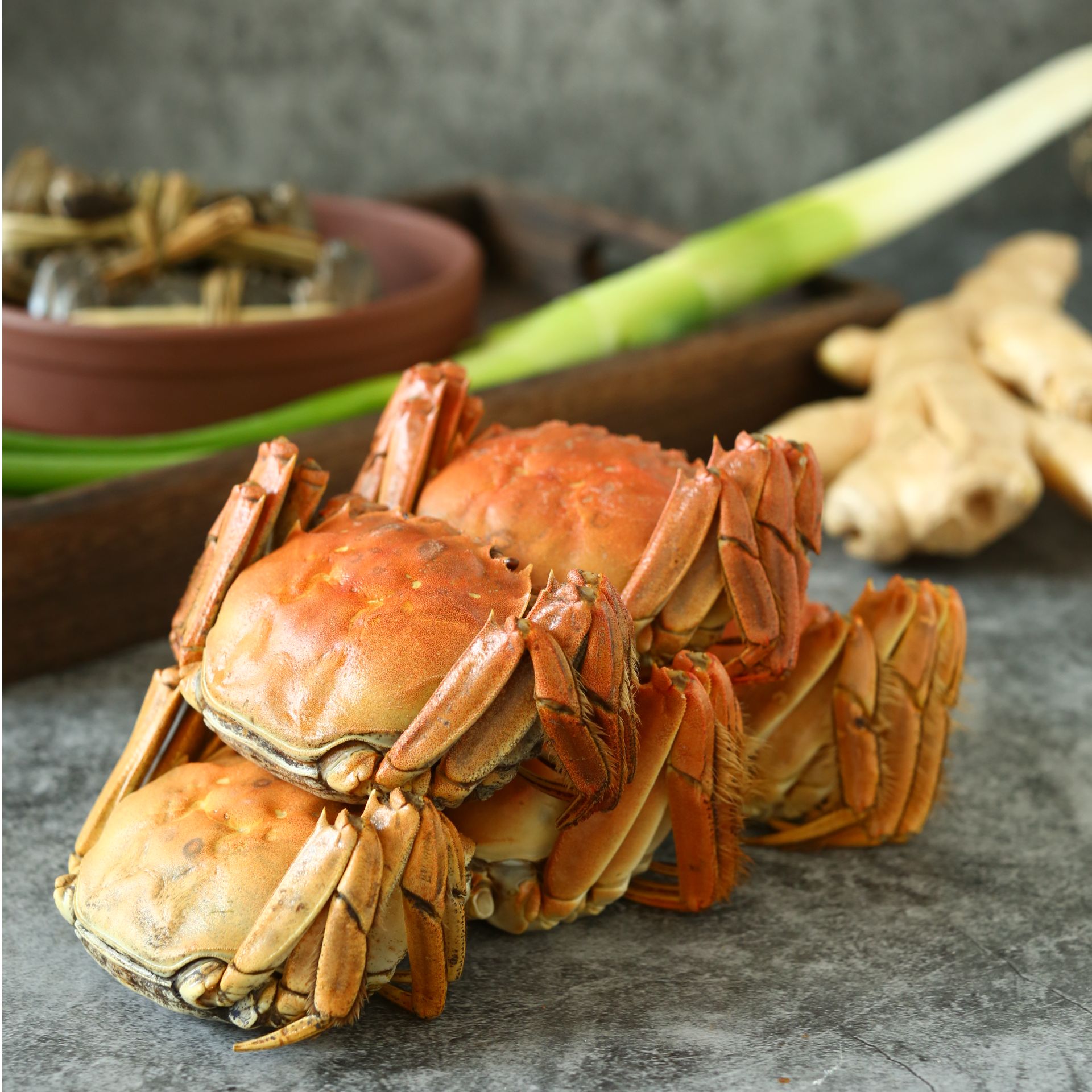 【活蟹】盘锦河蟹 1.7-2两公母各一斤 到手2斤