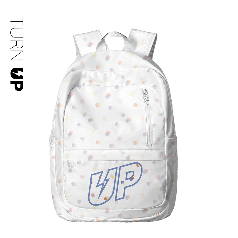 TURNUP新款百搭韩系早八通勤书包女大学生便携休闲双肩包电脑包