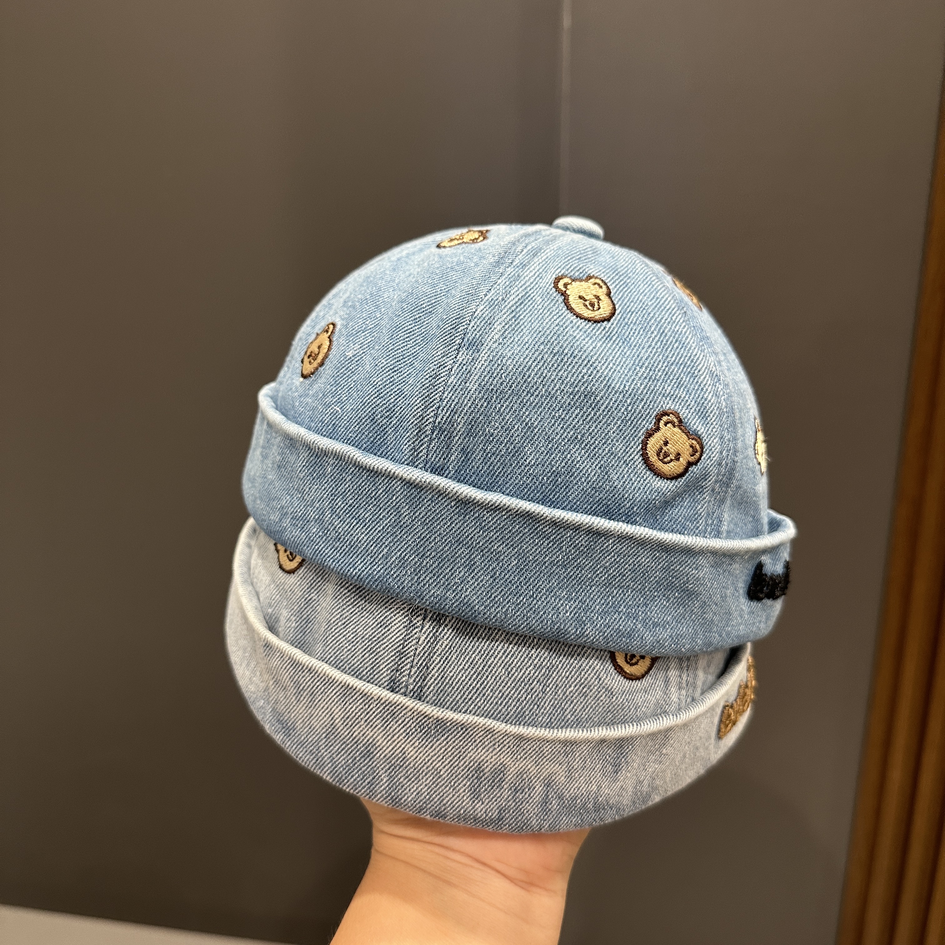 宝宝帽子春秋薄款可爱地主帽男女童防晒帽休闲百搭瓜皮帽婴儿帽子