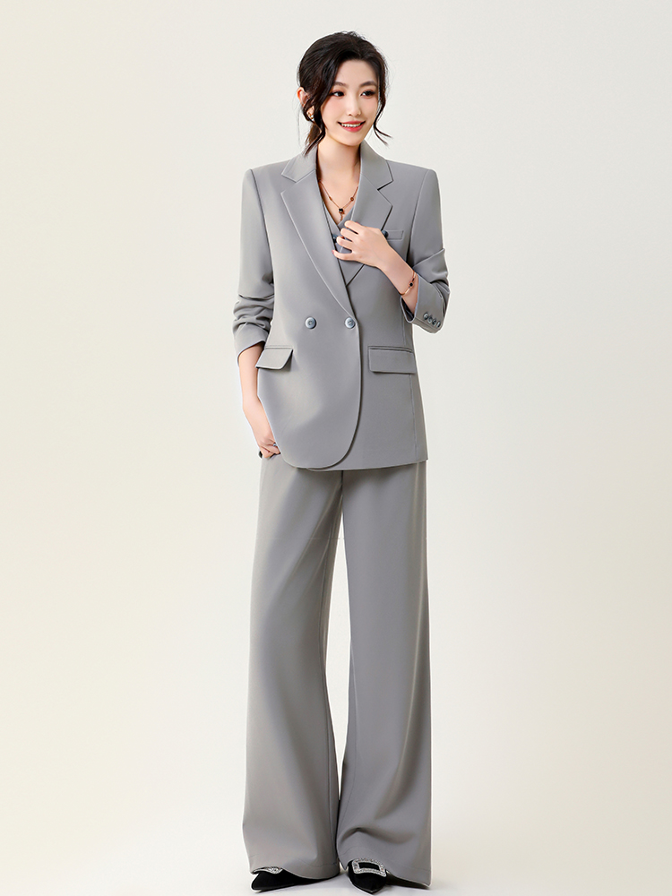 职业西装套装女2025秋季新款女士干练气质西服外套工作服面试正装