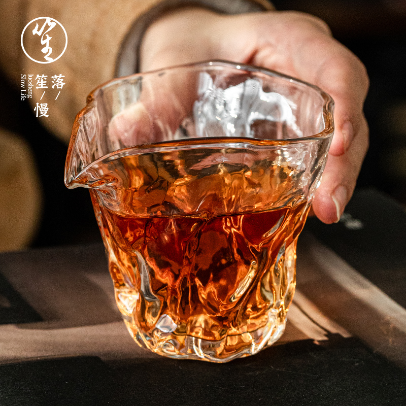 落笙公道杯玻璃高档2024新款分茶器小号加厚泡茶杯海个人专用茶具