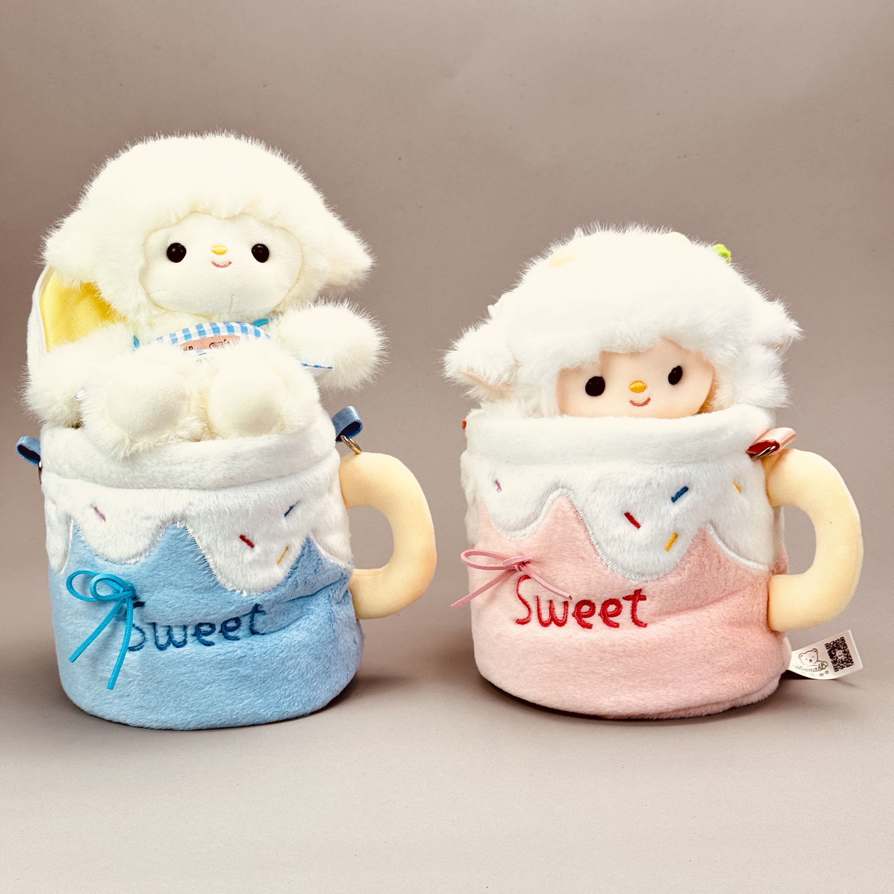 羊你一辈子绵羊公仔可爱创意玩偶公仔单肩斜挎包女生情人节礼物