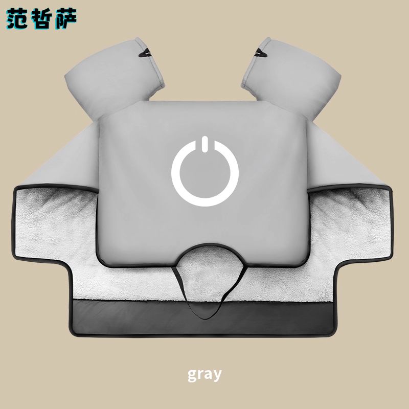 电动车挡风被冬季防寒罩电瓶车冬款高端加绒加厚双面防水风挡雅迪
