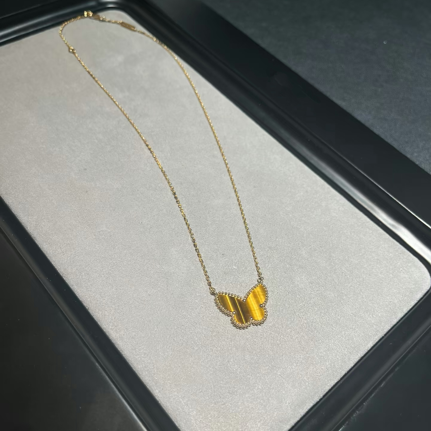 合金项链 2439【Lucky Alhambra蝴蝶项链】幸运健康财富与爱