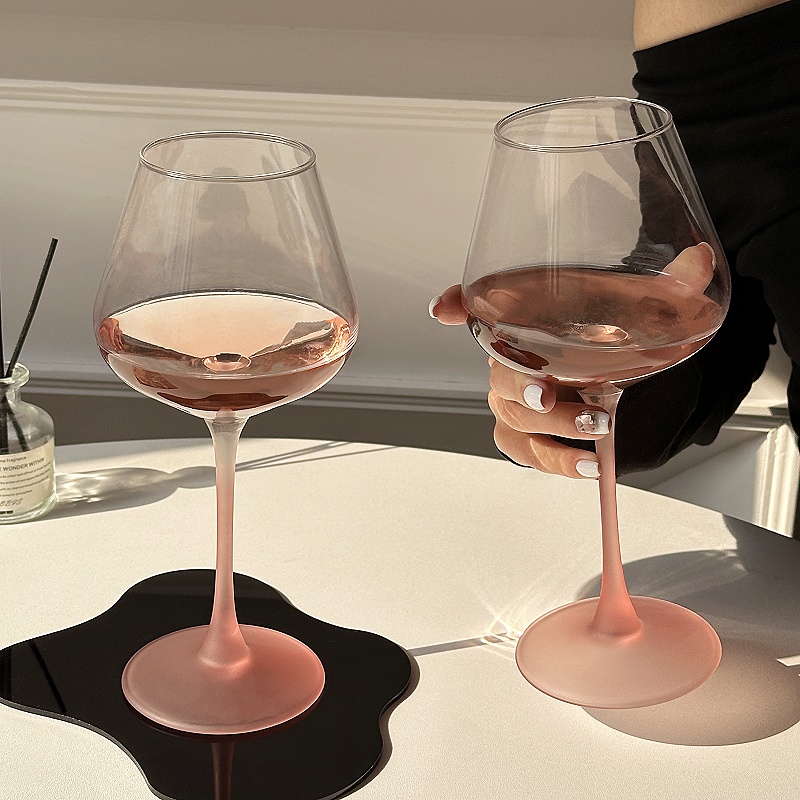 高颜值法式高脚杯家用红酒杯创意香槟杯浪漫甜酒杯子情侣葡萄酒杯