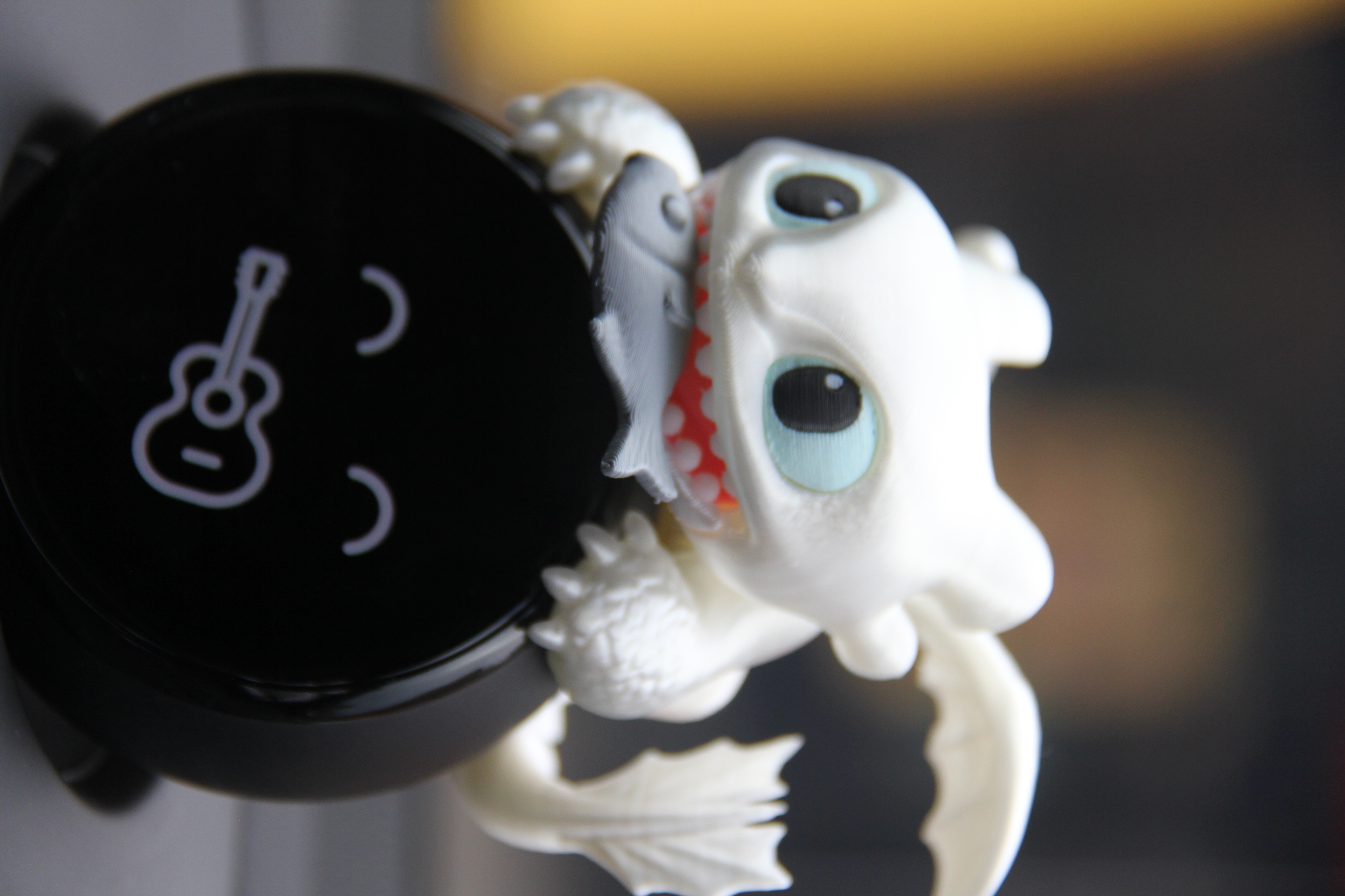 【博主爆款】驯龙大师蔚来糯米nomi帽子黑白双龙可爱汽车配饰