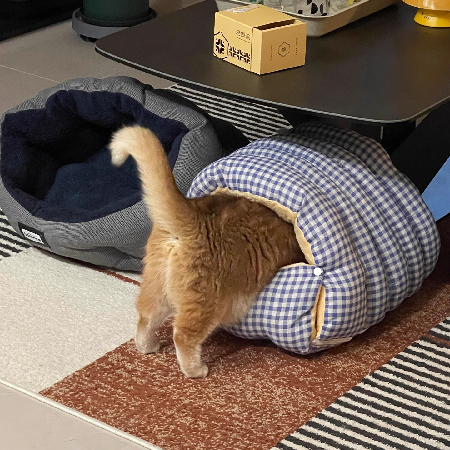 猫窝冬季保暖封闭式安全感窝冬天加厚猫咪睡觉垫子猫床狗窝可拆洗