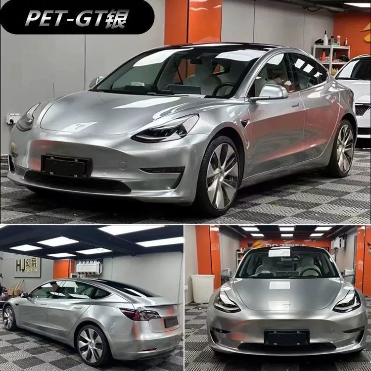 本田冠道车身镀铬件贴膜GT银钢琴黑汽车改色膜车身膜PET改色膜