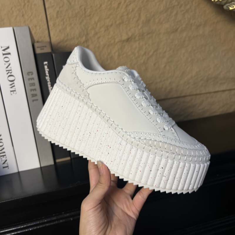 【田田手工鞋】新款厚底增高8CM小白鞋小个子乐时尚休闲运动增高鞋