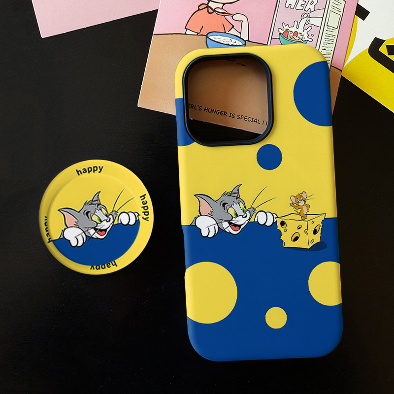 汤姆和杰瑞菲林二合一适用苹果17/16promax手机壳15/14保护套13