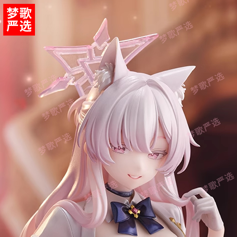 【梦歌严选】27cm清澄晶蓝色档案少女动漫周边礼品手办桌搭模型摆件