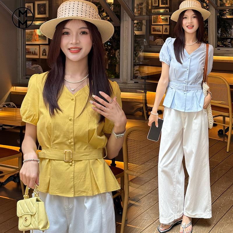 MM巨好看的夏装时尚套装女2025新款高级感大方得体穿搭一整套两件