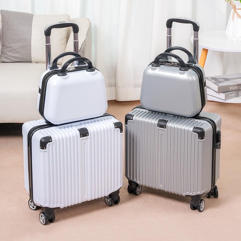 行李箱女小型轻便18寸可登机旅行箱拉杆箱2025新款迷你密码皮箱子