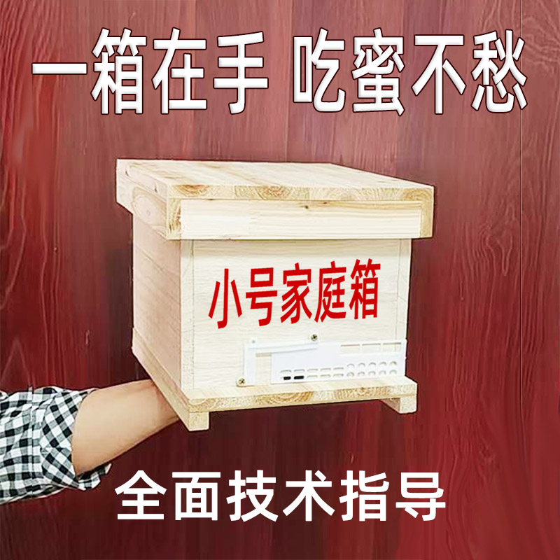 小号家庭养蜜蜂箱子育王交尾箱土蜂诱蜂箱桶中蜂意蜂通用全套蜂箱