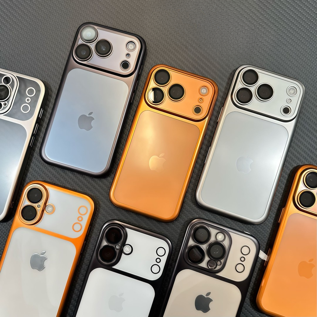 适用带镜头膜苹果17promax磨砂手机壳iPhone16/15超薄硬14/13/12