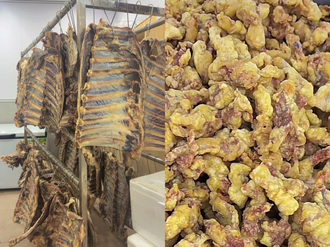 新县特产楠姐农家小酥肉油炸猪肉小菜酥肉正宗猪肉排骨