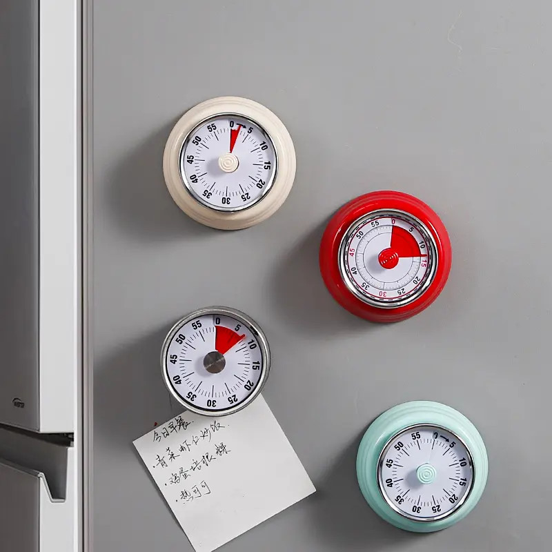 学生定时器儿童提醒器烹饪厨房计时器烘焙学习倒计时磁吸冰箱A135