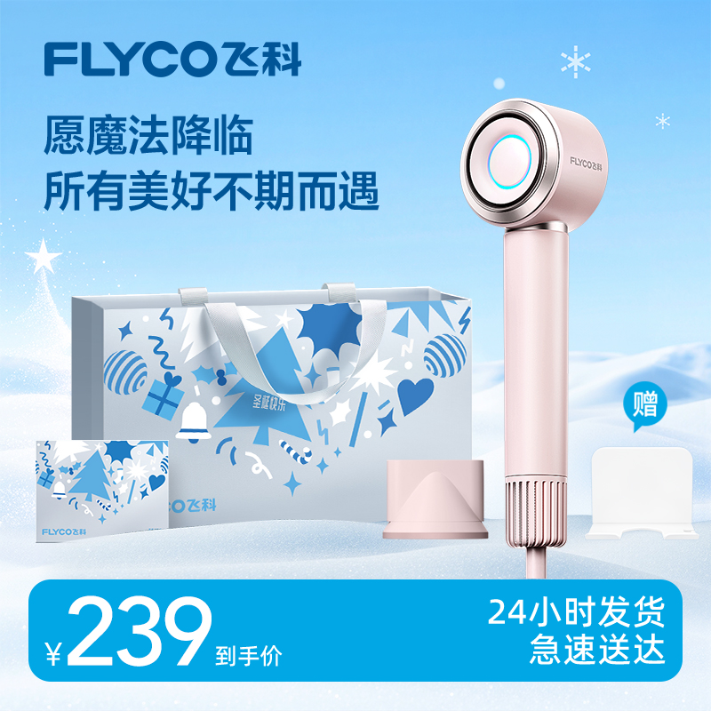 飞科高速负离子吹风机FH6371恒温速干小型便携式-ZB