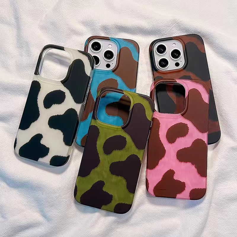 GGBond奶牛纹合集适用iPhone17/16pro白色imd15手机壳苹果14/13套