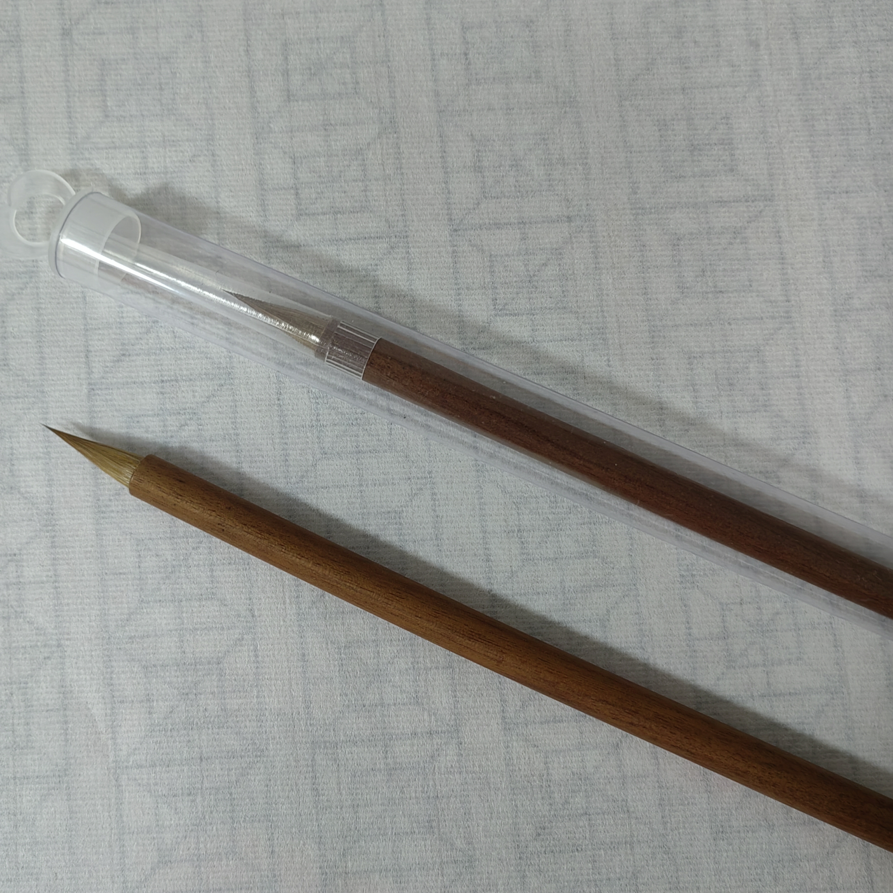 雕版宋体专业小楷笔0.5-5厘米均可宋体定制神器毛笔偏软适应