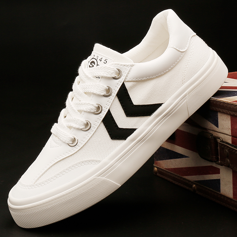 25830 男鞋软底舒适休闲鞋韩版百搭潮流板鞋男士布鞋秋季新款潮鞋