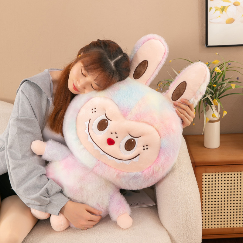 labu拉布公仔玩偶抱枕卡布布娃娃毛绒玩具女孩拉布生日礼物女生布