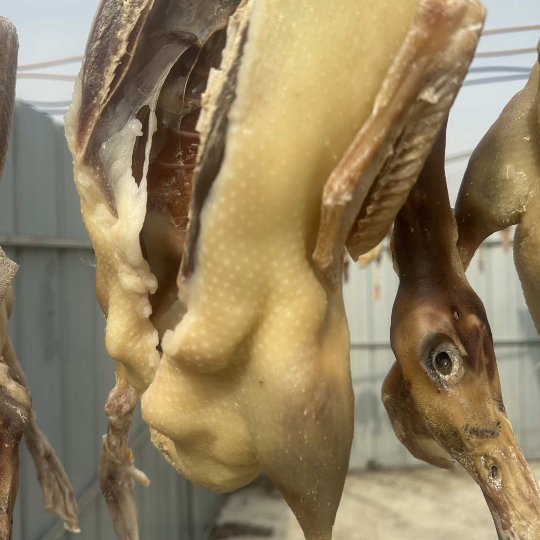 安徽特产农家风干吃稻麻鸭传统手工腌制咸货