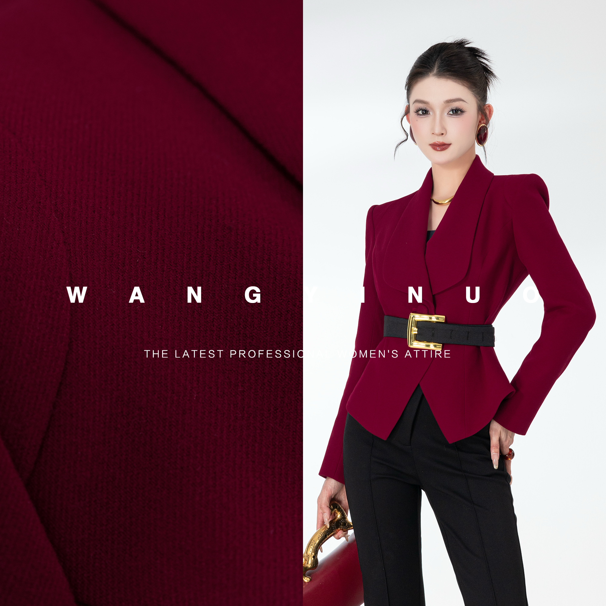 MD定制·依诺【浓情热巧】2025秋季新款气质时尚设计感短款长袖外套