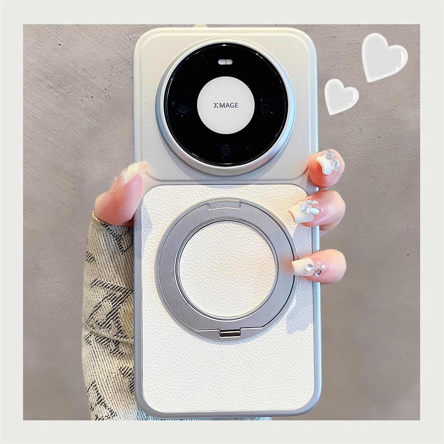 适用华为mate80promax手机壳360度旋转磁吸支架mate70/60pro女Air