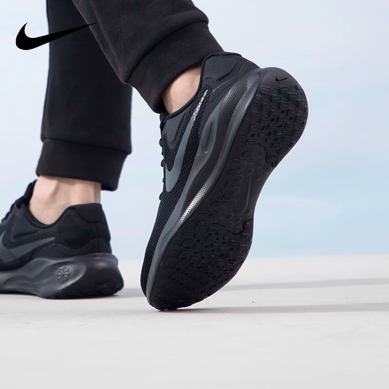 NIKE/耐克男新款运动鞋轻便黑武士跑步鞋网面鞋子男士款赤足跑鞋