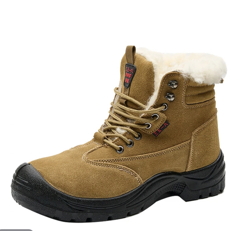 3516B3防砸防刺穿耐高温男款冬季保暖防寒户外劳保防护马丁靴防滑