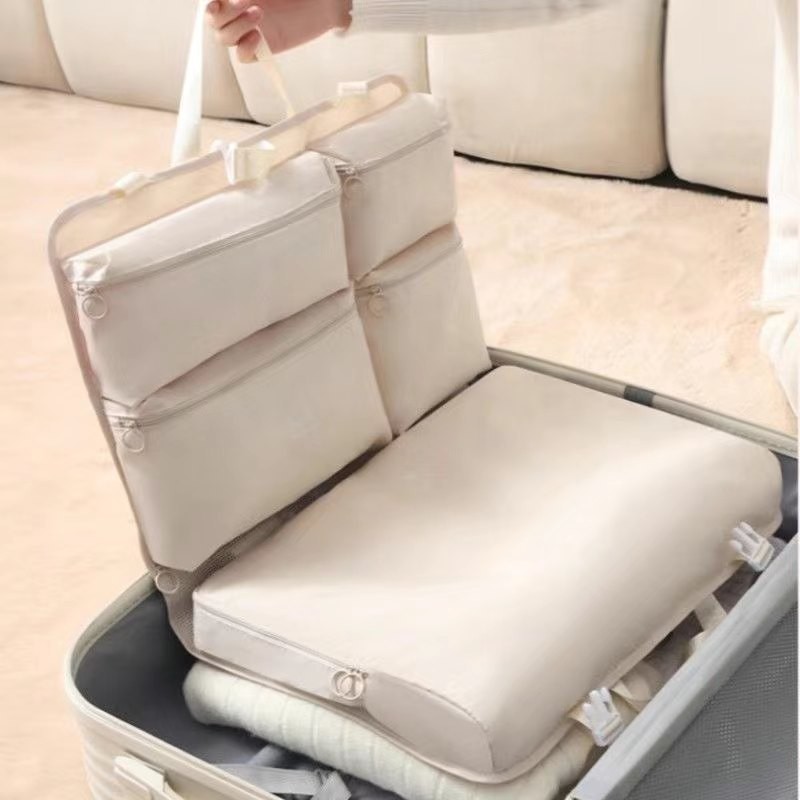 七合一旅行收纳挂袋衣物内衣袜子行李箱分装整理包大容量收纳包袋