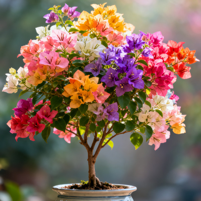【新品】三角梅树苗老桩盆栽四季开花耐寒耐旱好养易活花卉绿植庭院