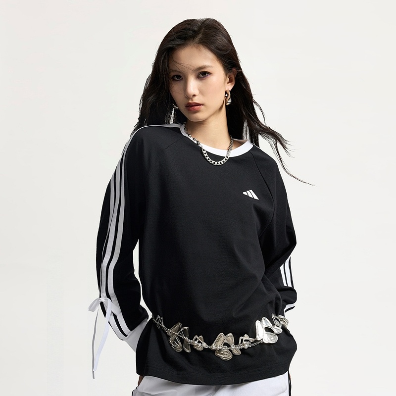 阿迪达斯 （adidas）女子DANCE LS TEE2休闲时尚长袖T恤KG3858
