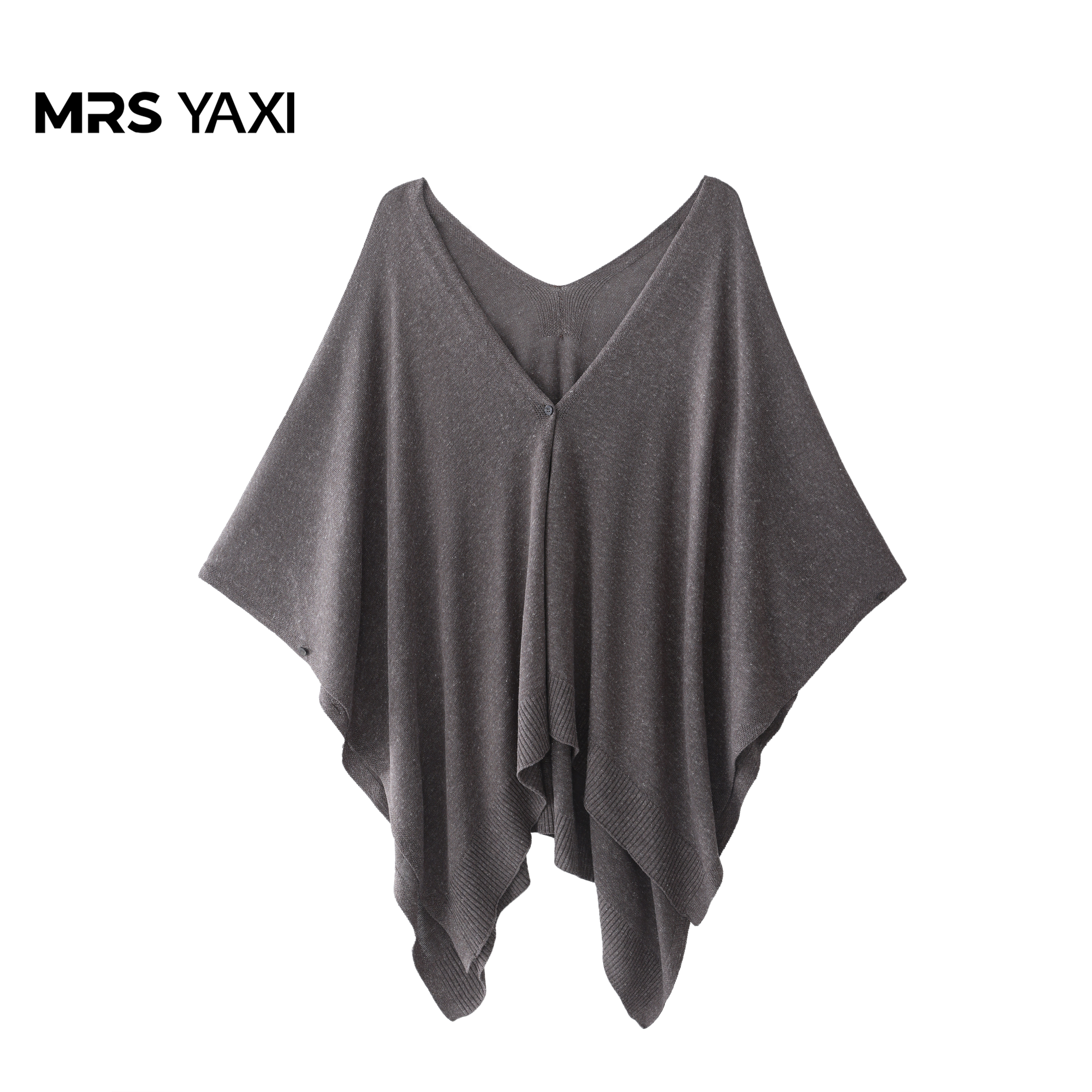 MisyaxiV领宽松天丝亚麻针织衫YX5073115