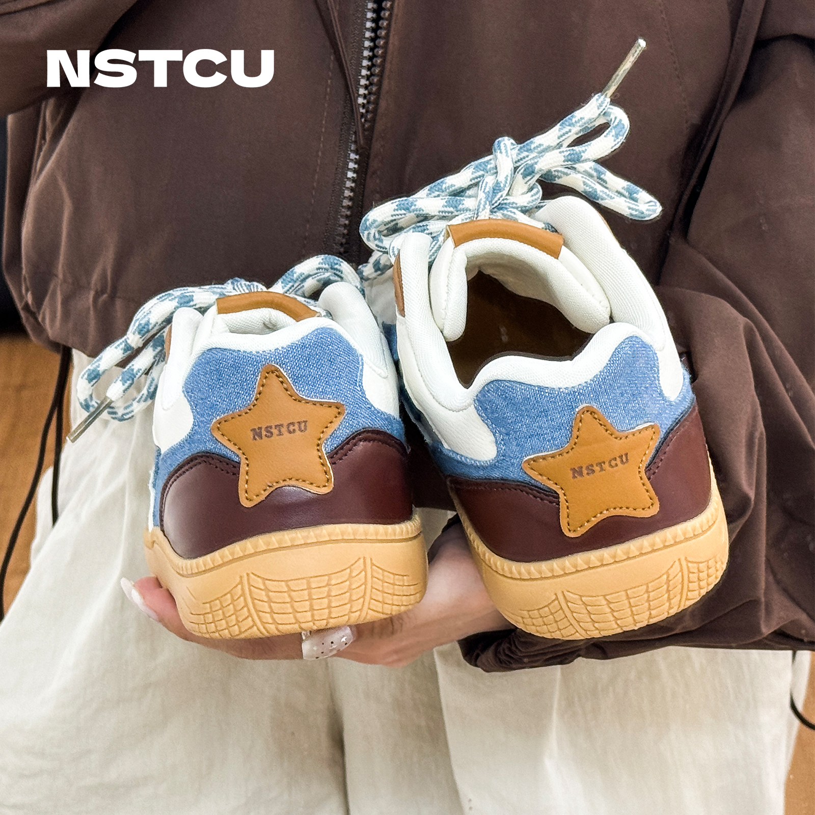 NSTCU·【棒球牛仔】原创德训鞋复古百搭秋冬2025年休闲女鞋
