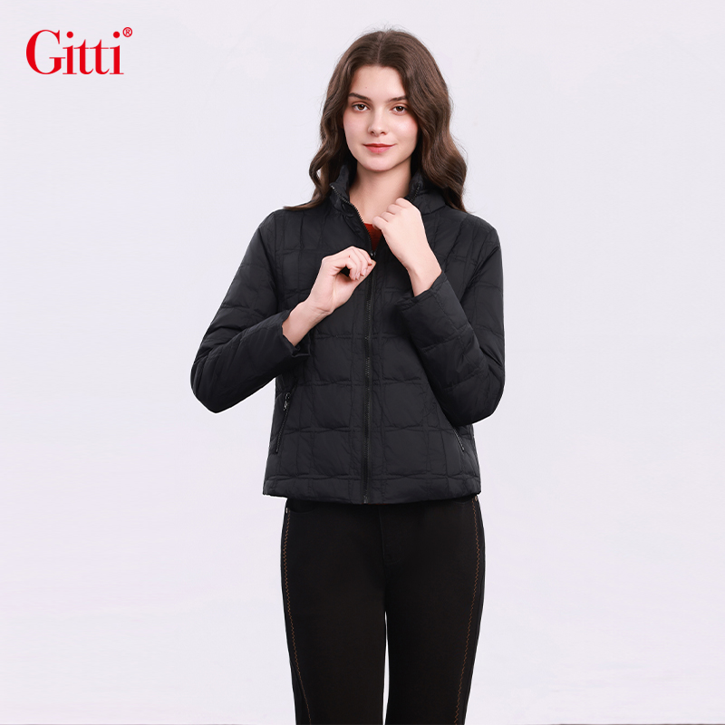 轻薄羽绒服女短款2025冬季新款时尚百搭休闲外套显瘦保暖G255280