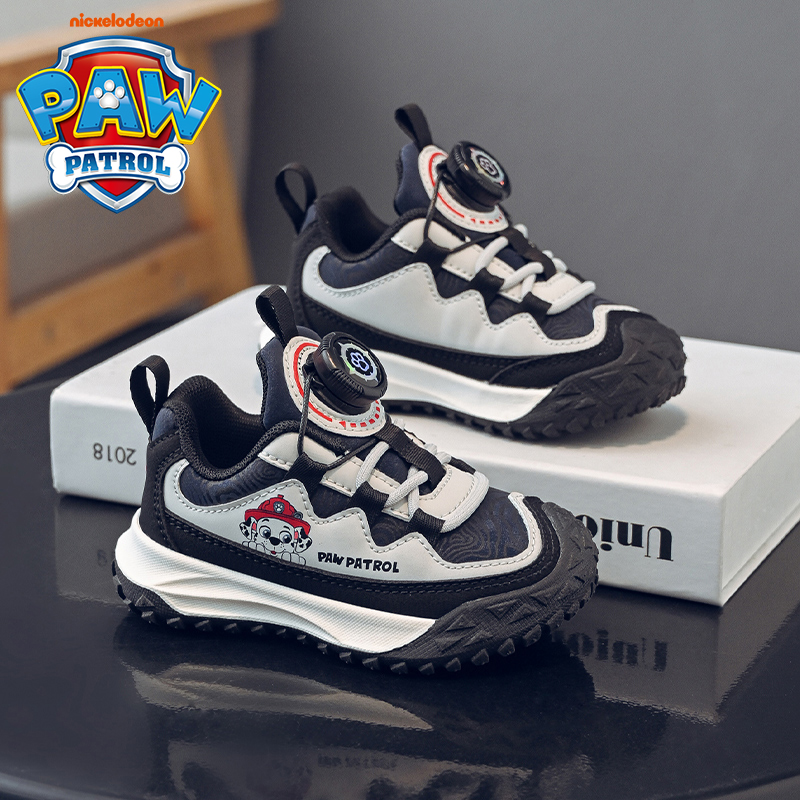 汪汪队童鞋2025潮款儿童鞋男孩3-6岁小童男鞋秋冬款扭扭鞋休闲鞋