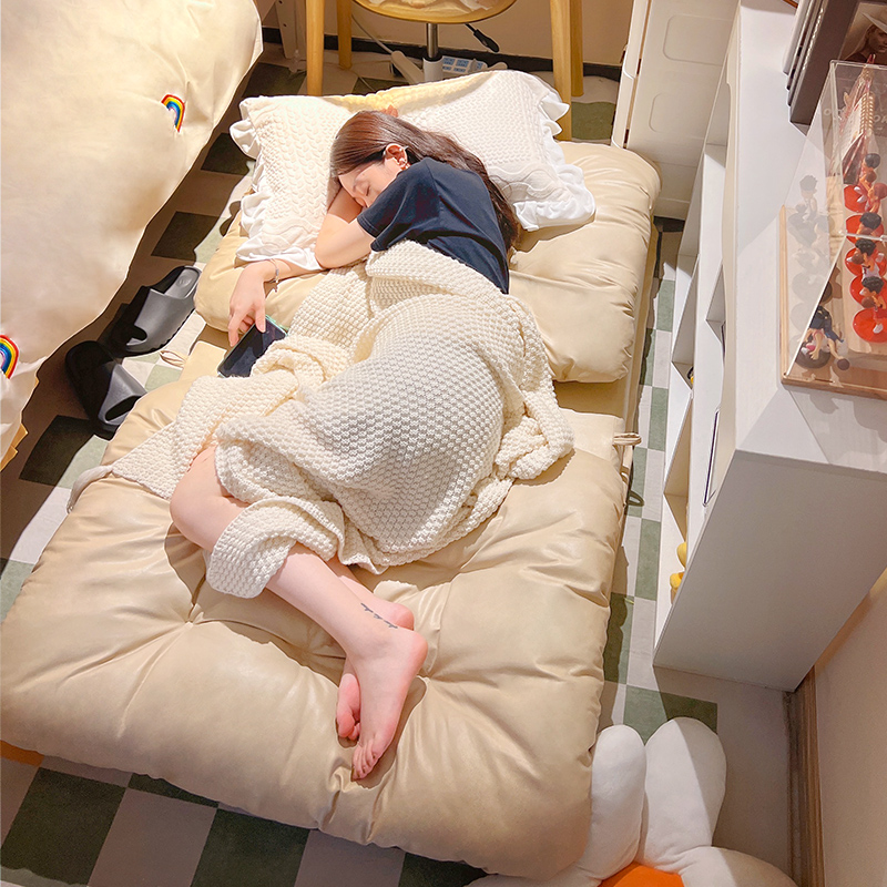 懒人榻榻米双人沙发网红卧室折叠沙发床多功能两用租房小沙发单人