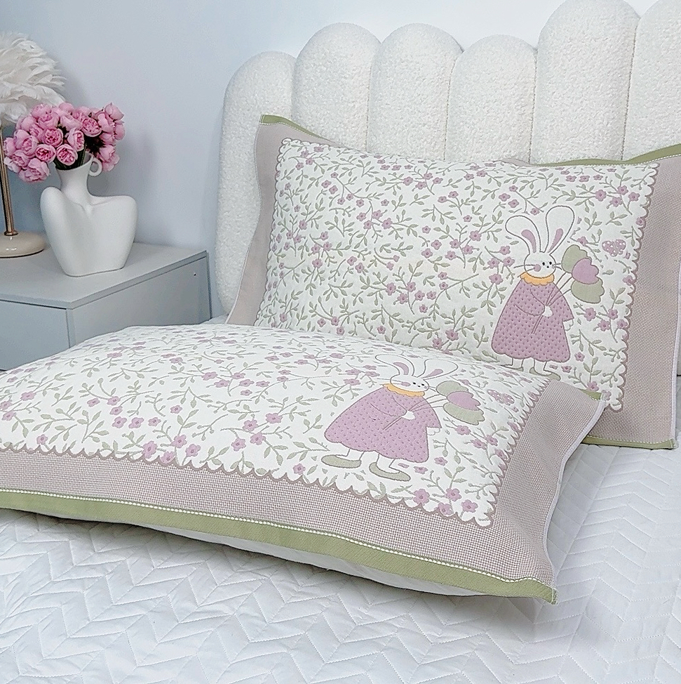 纯棉枕巾纱布吸汗防滑简约柔软成人枕头巾新款家用盖巾