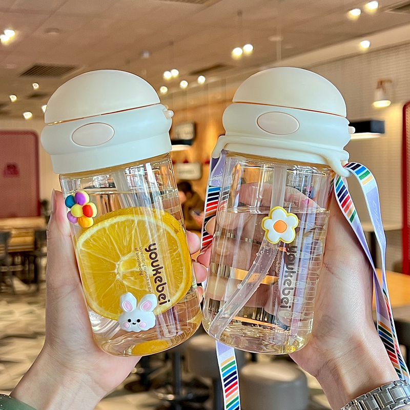 孕妇水杯产妇专用吸管杯成人躺着喝水食品级刻度直饮新款随手出行