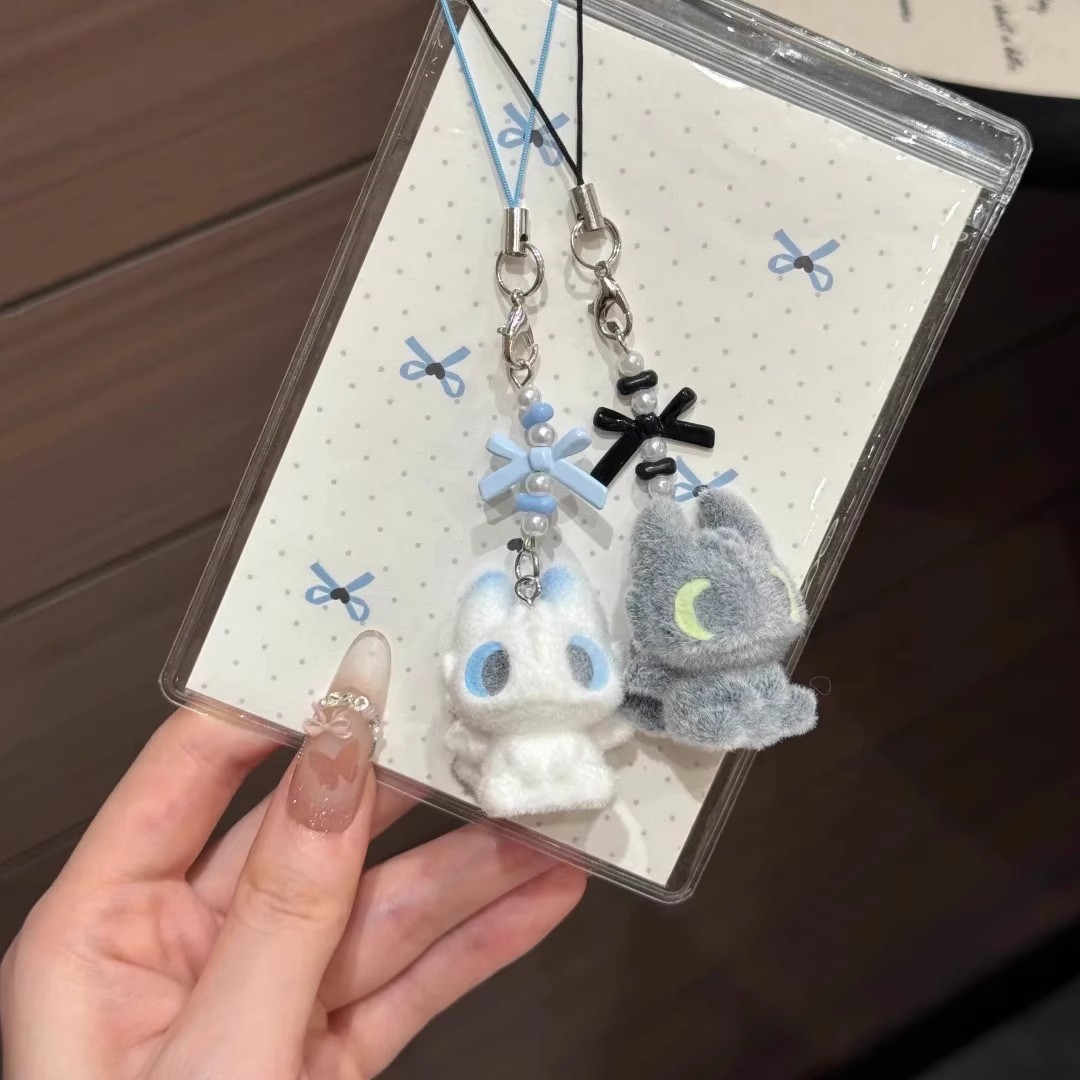 驯龙高手植绒无牙仔光煞情侣可爱卡通少女心学生书包挂件挂饰礼物