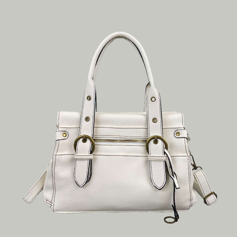 韩国时尚小众复古手提包包女2025新款单肩辣妹包荔枝纹机车腋下包