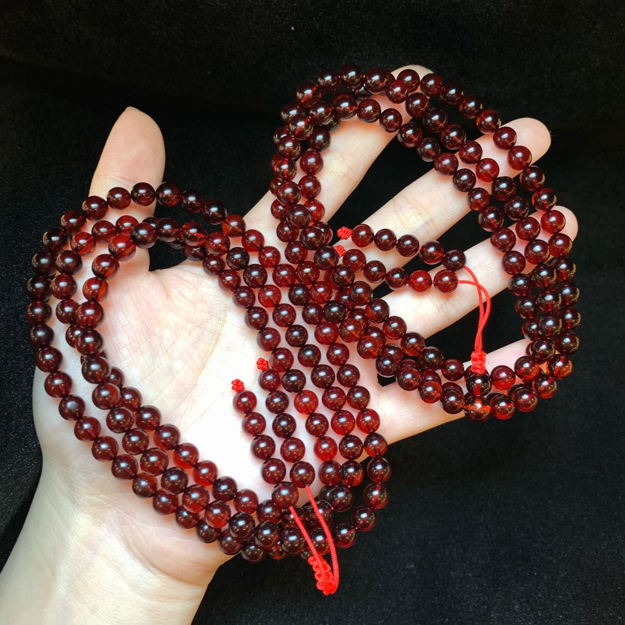 【云上叙】血珀多圈手串-多样性发一件-6mm-V50059-M（甄选）