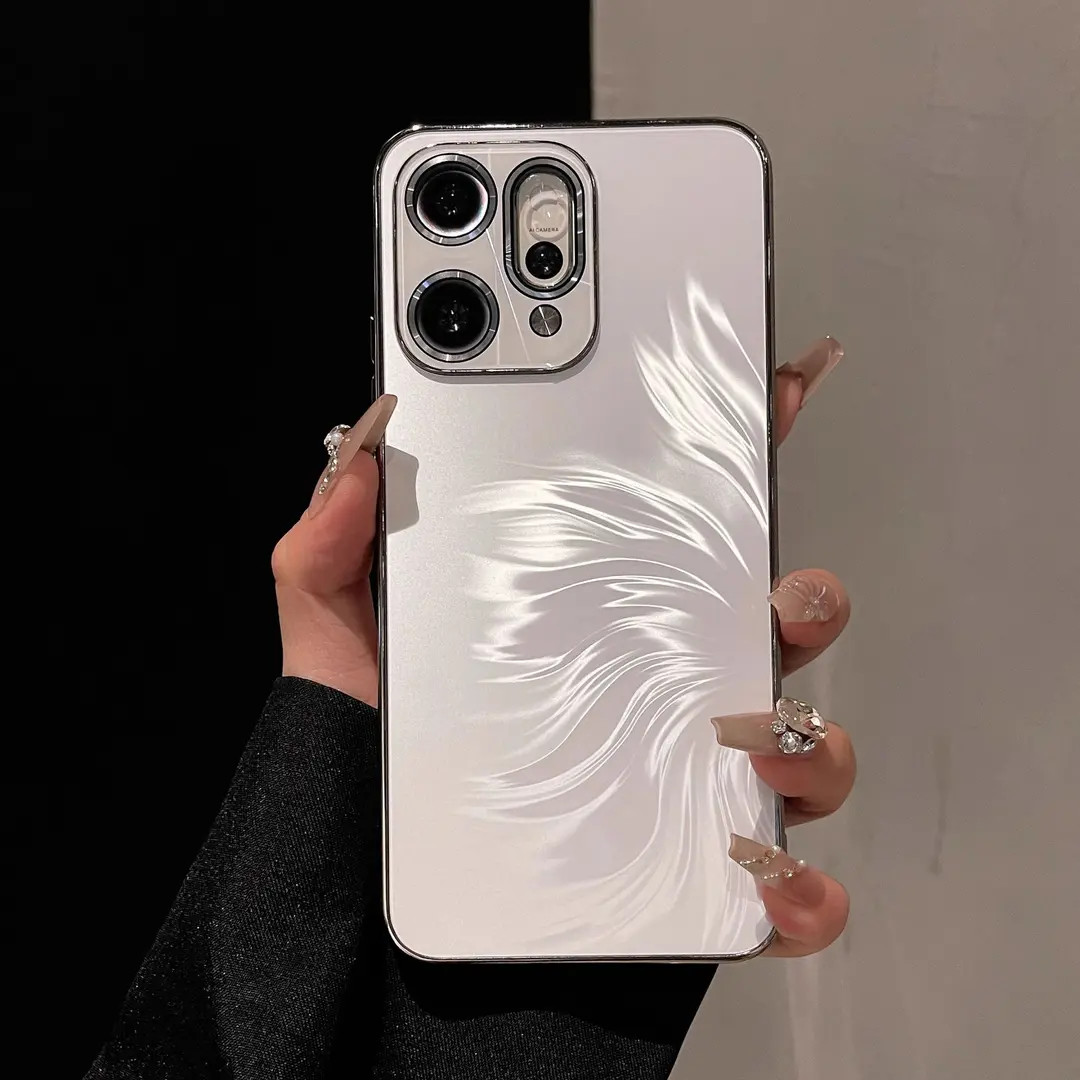 适用OPPOReno13/13 Pro/14/14Pro人鱼姬炫彩AF全包镜头磨砂手机壳