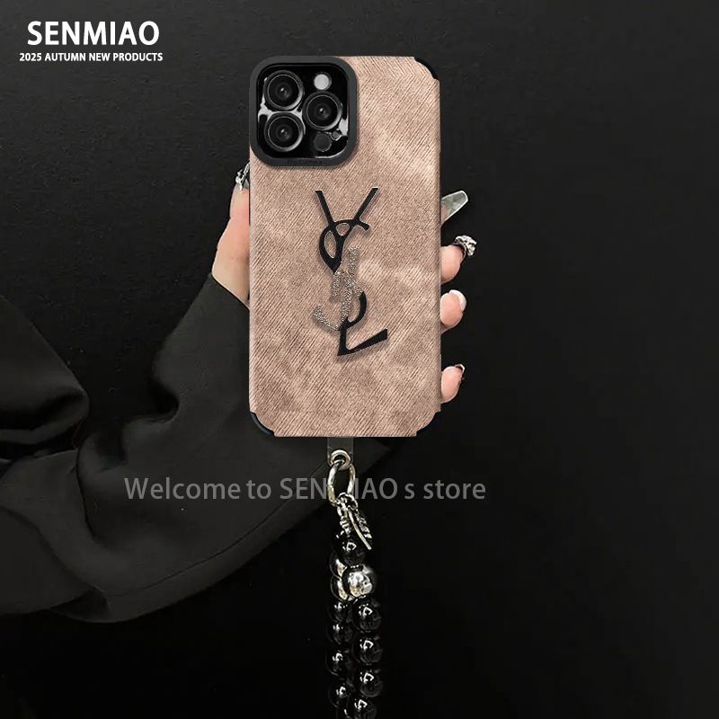 轻奢瞳眼金属装饰适用华为mate60苹果vivo小米oppo手链手机壳女