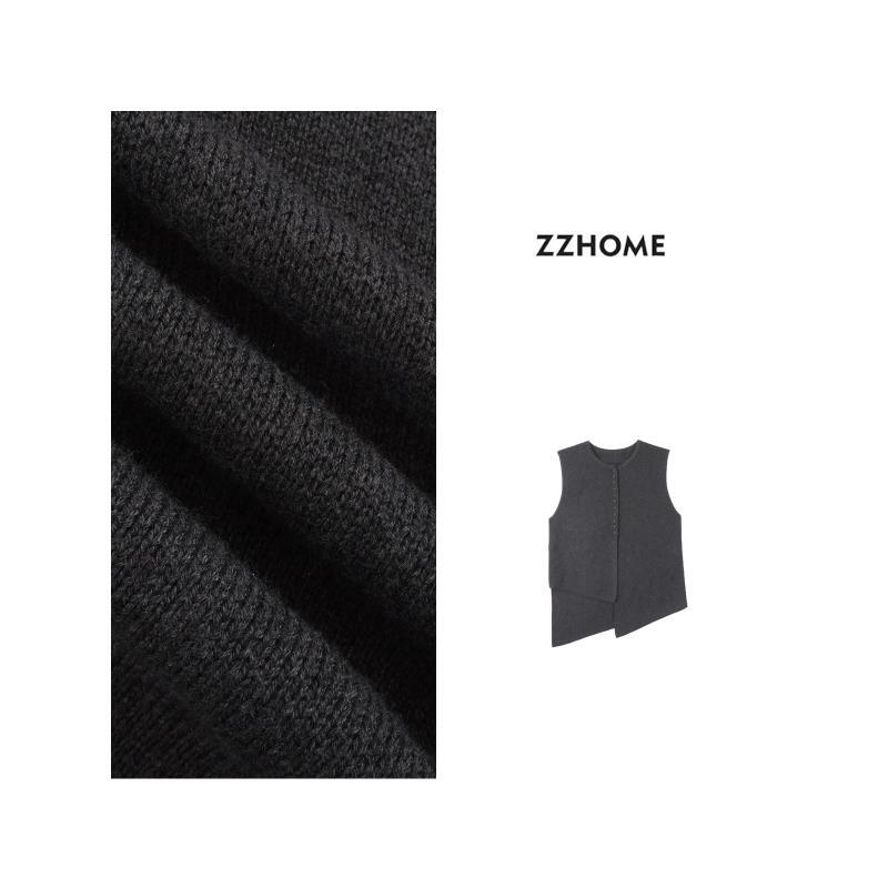 ZOZO HOME ｜反常规基础悬垂精织AB面马甲q171735p