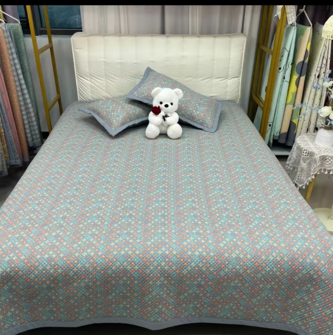 【秋冬换新床盖】200*230cm水洗双层纱四季床盖防滑不跑床可机洗